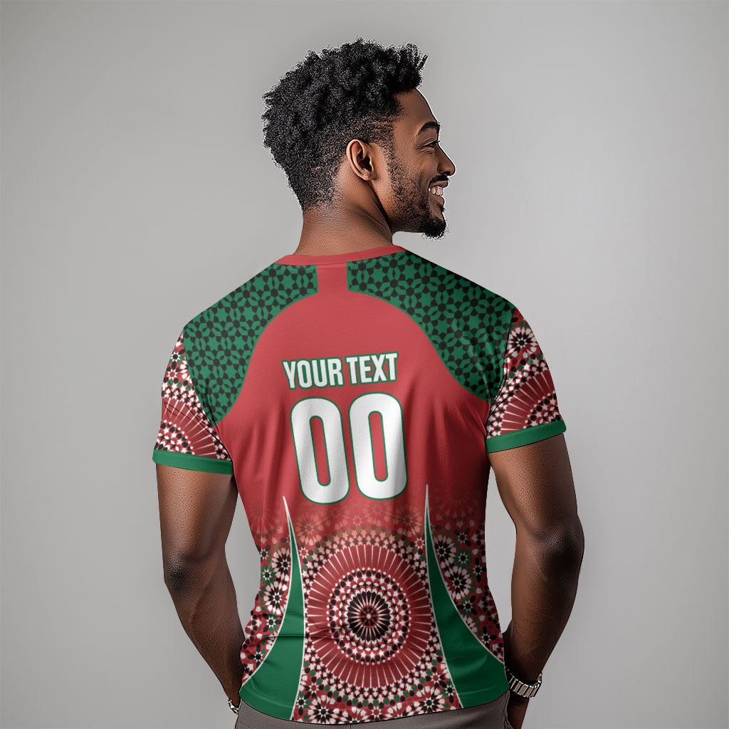 Morocco Yalla Vamos 2026 Custom T shirt Zellige Mosaic Edition