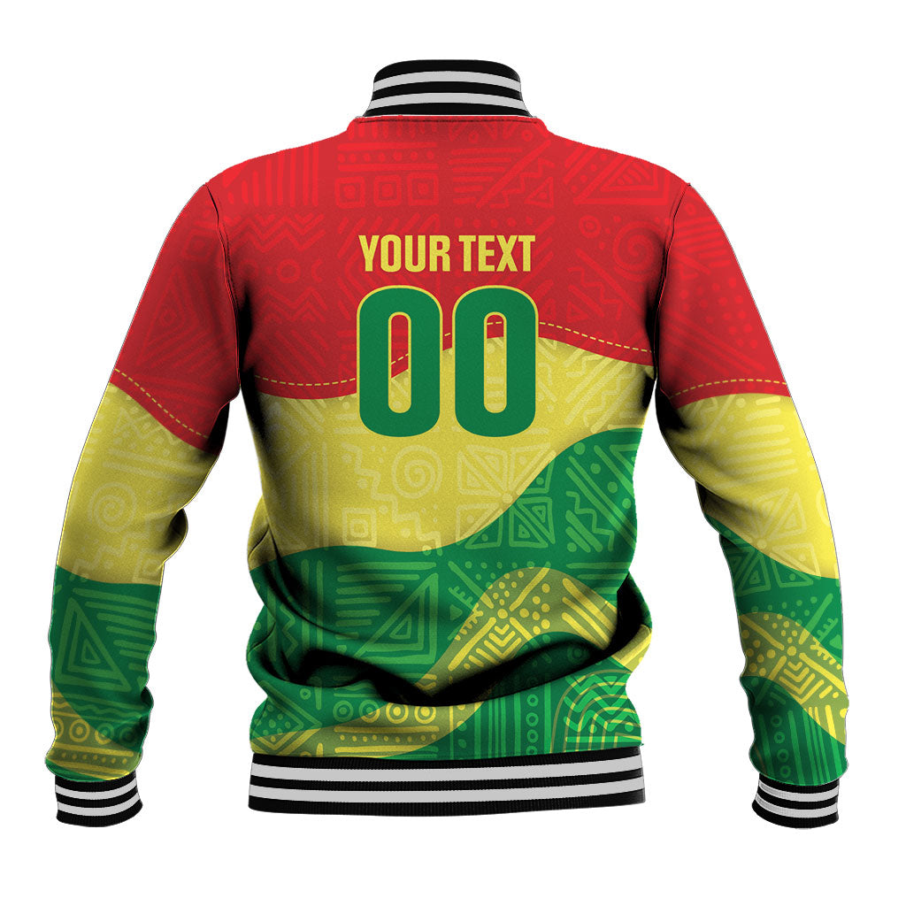 Senegal Kappu Adduna Custom Baseball Jacket Teranga Textile Edition