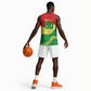 Senegal Kappu Adduna Custom Basketball Jersey Teranga Textile Edition