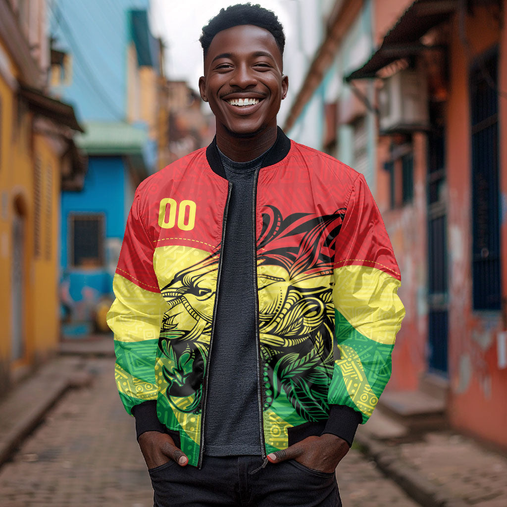 Senegal Kappu Adduna Custom Bomber Jacket Teranga Textile Edition