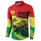 Senegal Kappu Adduna Custom Button Sweatshirt Teranga Textile Edition
