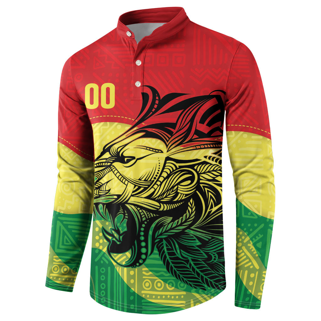 Senegal Kappu Adduna Custom Button Sweatshirt Teranga Textile Edition