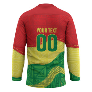 Senegal Kappu Adduna Custom Hockey Jersey Teranga Textile Edition