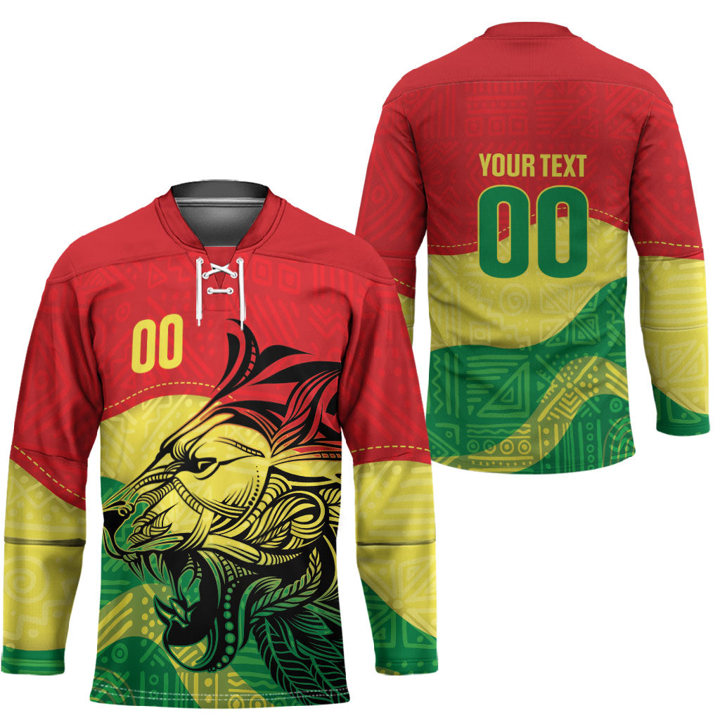 Senegal Kappu Adduna Custom Hockey Jersey Teranga Textile Edition