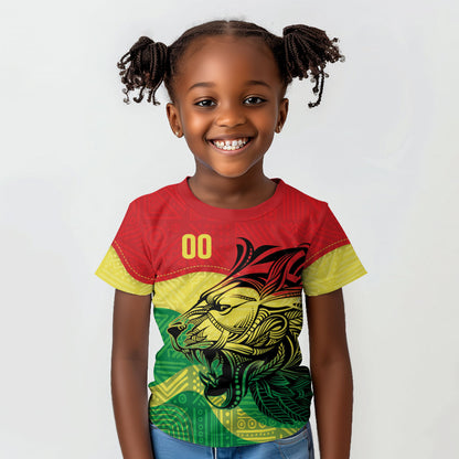 Senegal Kappu Adduna Custom Kid T shirt Teranga Textile Edition