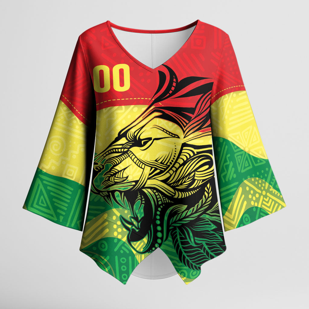 Senegal Kappu Adduna Custom Kimono Sleeve Blouse Teranga Textile Edition