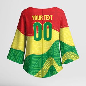 Senegal Kappu Adduna Custom Kimono Sleeve Blouse Teranga Textile Edition