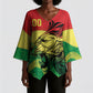 Senegal Kappu Adduna Custom Kimono Sleeve Blouse Teranga Textile Edition