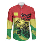 Senegal Kappu Adduna Custom Long Sleeve Button Shirt Teranga Textile Edition