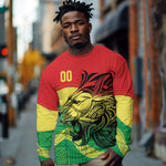 Senegal Kappu Adduna Custom Long Sleeve Shirt Teranga Textile Edition
