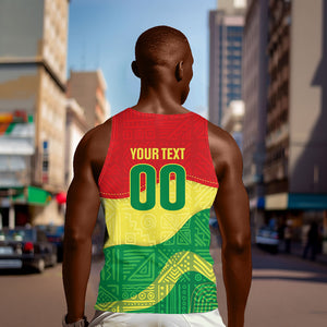 Senegal Kappu Adduna Custom Men Tank Top Teranga Textile Edition