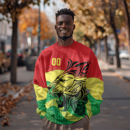 Senegal Kappu Adduna Custom Sweatshirt Teranga Textile Edition