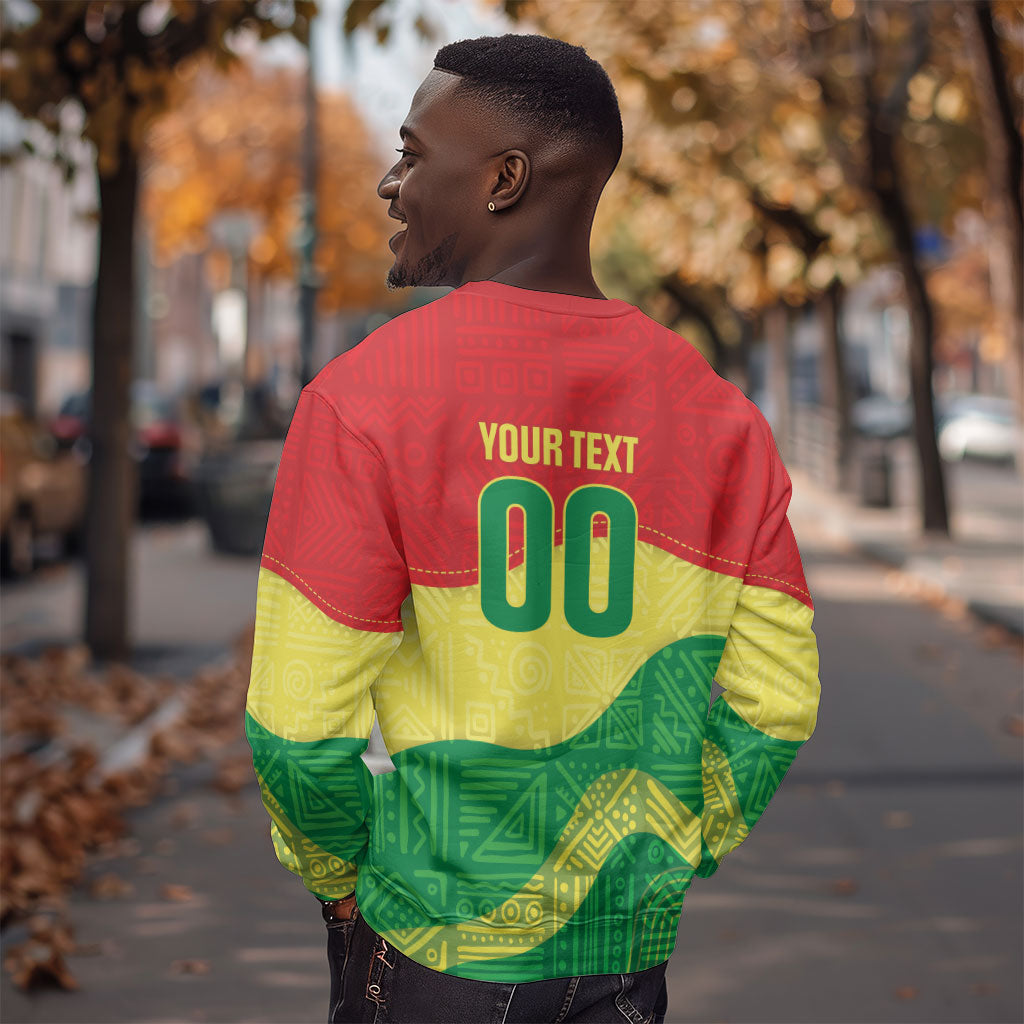 Senegal Kappu Adduna Custom Sweatshirt Teranga Textile Edition