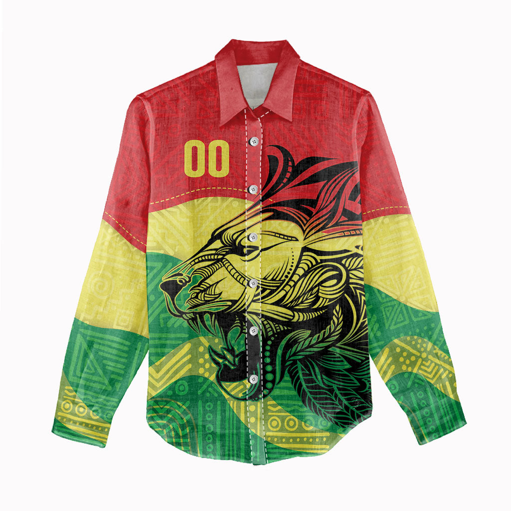 Senegal Kappu Adduna Custom Women Casual Shirt Teranga Textile Edition