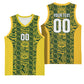 South Africa Indebe Yomhlaba Custom Basketball Jersey Ndebele Art Gold Edition