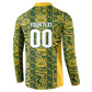 South Africa Indebe Yomhlaba Custom Button Sweatshirt Ndebele Art Gold Edition
