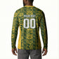 South Africa Indebe Yomhlaba Custom Button Sweatshirt Ndebele Art Gold Edition