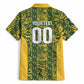 South Africa Indebe Yomhlaba Custom Hawaiian Shirt Ndebele Art Gold Edition