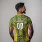 South Africa Indebe Yomhlaba Custom T shirt Ndebele Art Gold Edition