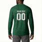 South Africa Indebe Yomhlaba Custom Button Sweatshirt Ndebele Art Green Edition