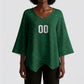 South Africa Indebe Yomhlaba Custom Kimono Sleeve Blouse Ndebele Art Green Edition