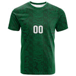South Africa Indebe Yomhlaba Custom T shirt Ndebele Art Green Edition
