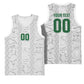 South Africa Indebe Yomhlaba Custom Basketball Jersey Ndebele Art White Edition