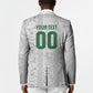 South Africa Indebe Yomhlaba Custom Blazer Ndebele Art White Edition