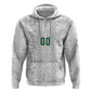 South Africa Indebe Yomhlaba Custom Hoodie Ndebele Art White Edition