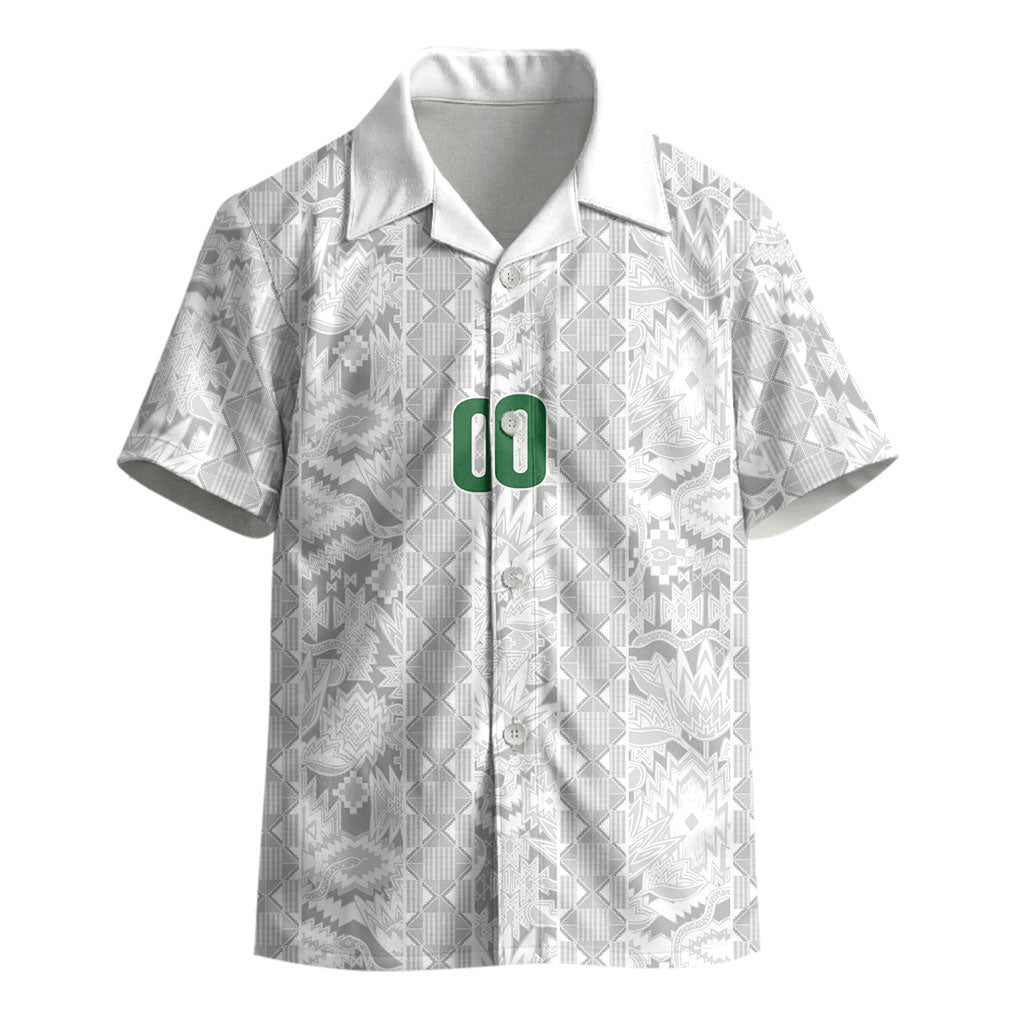 South Africa Indebe Yomhlaba Custom Kid Hawaiian Shirt Ndebele Art White Edition