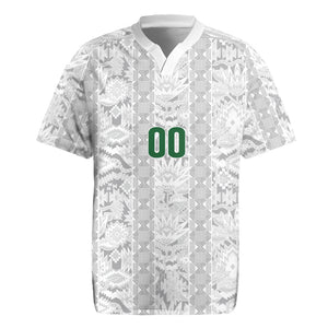 South Africa Indebe Yomhlaba Custom Rugby Jersey Ndebele Art White Edition