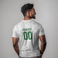 South Africa Indebe Yomhlaba Custom T shirt Ndebele Art White Edition