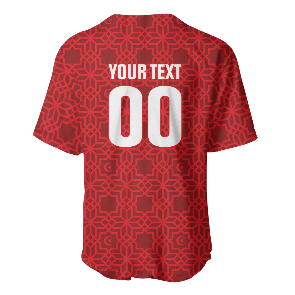 Tunisia Custom Baseball Jersey Carthage Heritage Edition