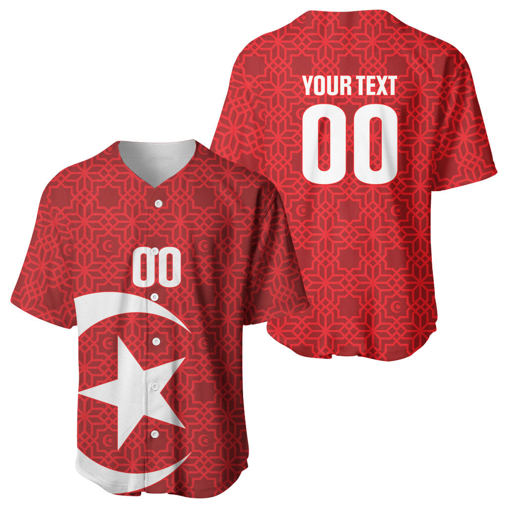 Tunisia Custom Baseball Jersey Carthage Heritage Edition