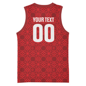 Tunisia Custom Basketball Jersey Carthage Heritage Edition