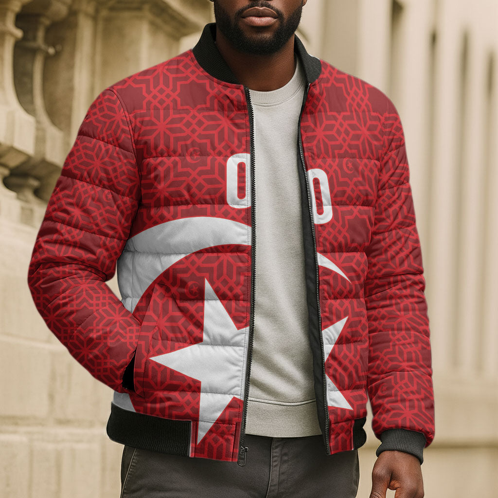 Tunisia Custom Bomber Puffer Jacket Carthage Heritage Edition