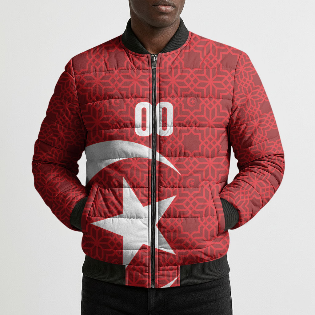 Tunisia Custom Bomber Puffer Jacket Carthage Heritage Edition