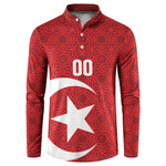 Tunisia Custom Button Sweatshirt Carthage Heritage Edition