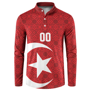 Tunisia Custom Button Sweatshirt Carthage Heritage Edition