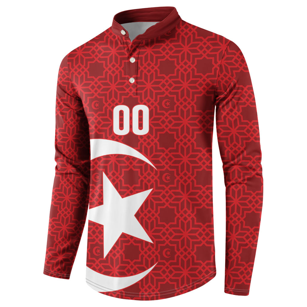 Tunisia Custom Button Sweatshirt Carthage Heritage Edition