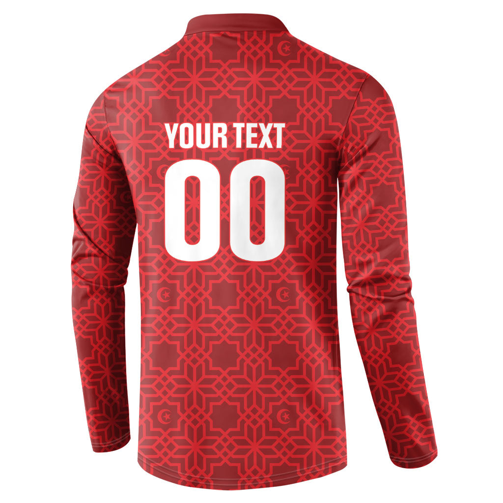 Tunisia Custom Button Sweatshirt Carthage Heritage Edition