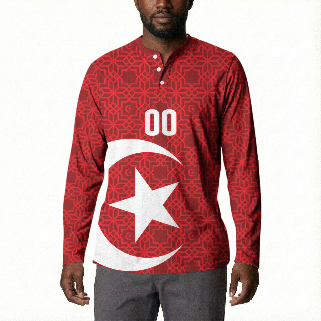 Tunisia Custom Button Sweatshirt Carthage Heritage Edition