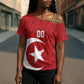 Tunisia Custom Cross Shoulder Shirt Carthage Heritage Edition