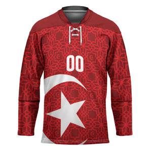 Tunisia Custom Hockey Jersey Carthage Heritage Edition