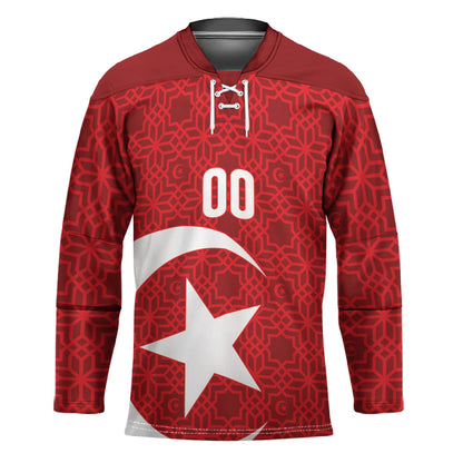 Tunisia Custom Hockey Jersey Carthage Heritage Edition