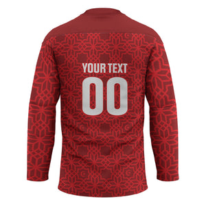 Tunisia Custom Hockey Jersey Carthage Heritage Edition