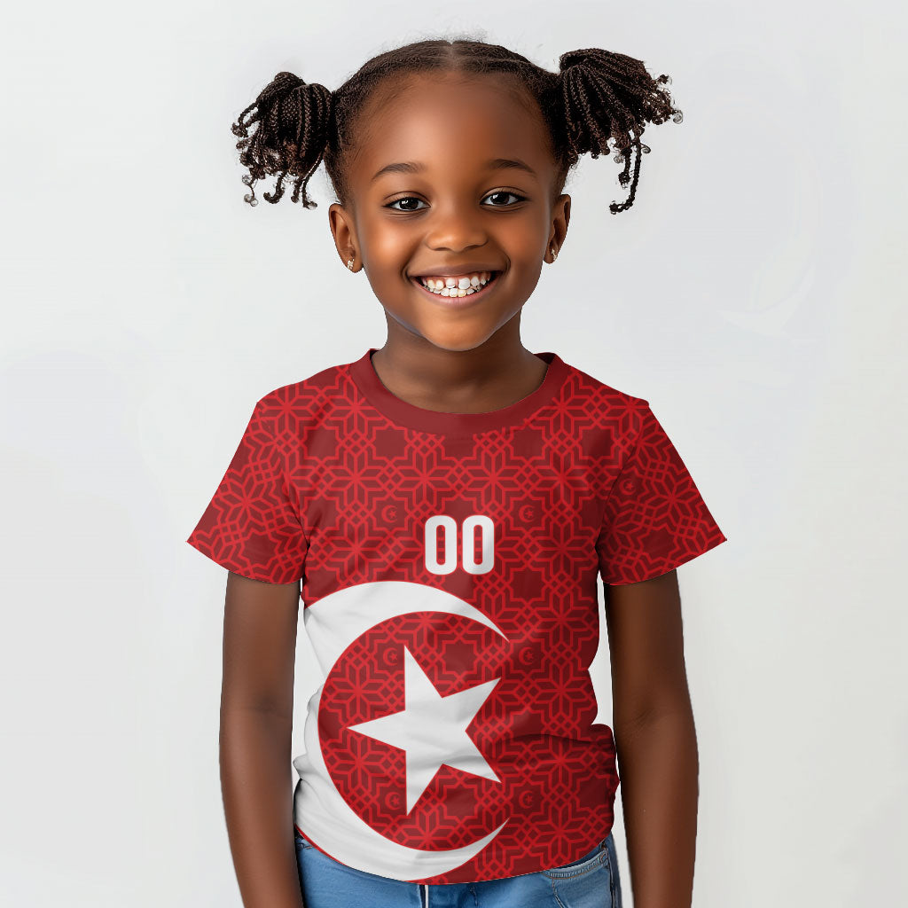 Tunisia Custom Kid T shirt Carthage Heritage Edition