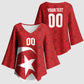 Tunisia Custom Kimono Sleeve Blouse Carthage Heritage Edition