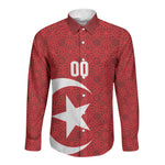 Tunisia Custom Long Sleeve Button Shirt Carthage Heritage Edition