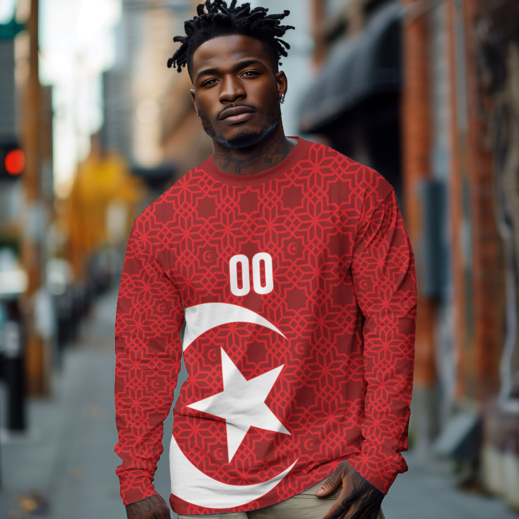 Tunisia Custom Long Sleeve Shirt Carthage Heritage Edition